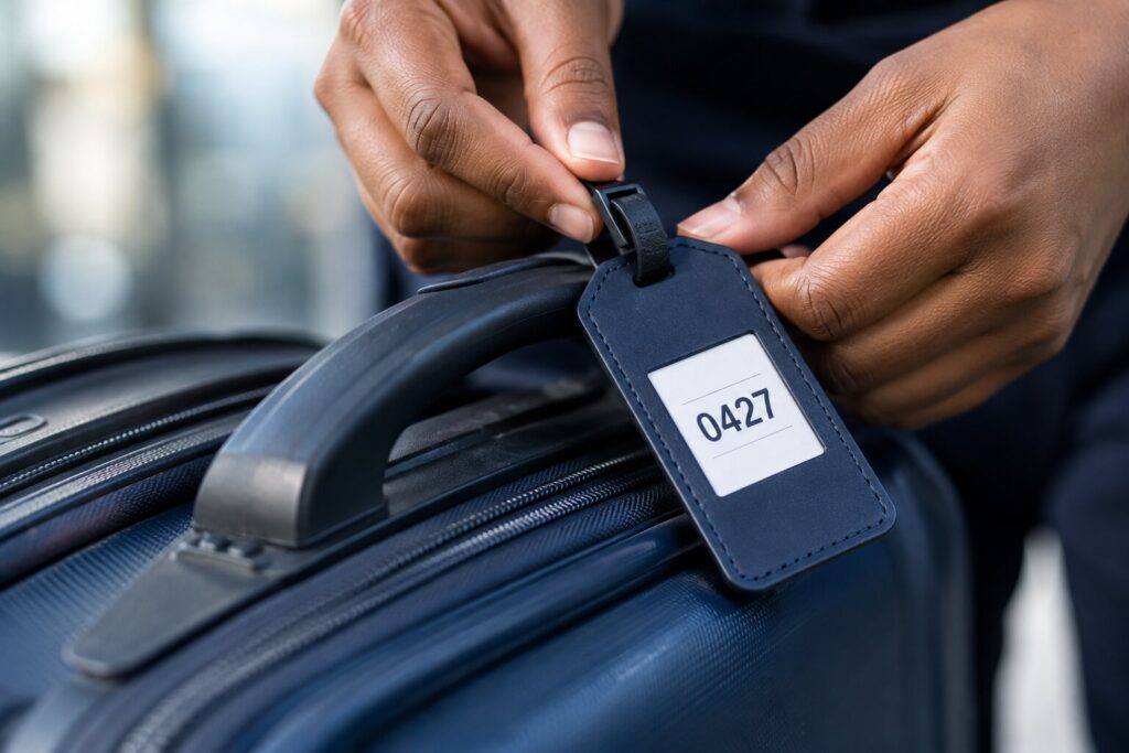 Every Bag Butler bag is tagged, tracked and insured